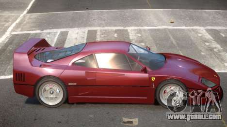 Ferrari F40 V1.0 for GTA 4