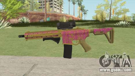 Carbine Rifle GTA V (Leopardo Rosa) for GTA San Andreas