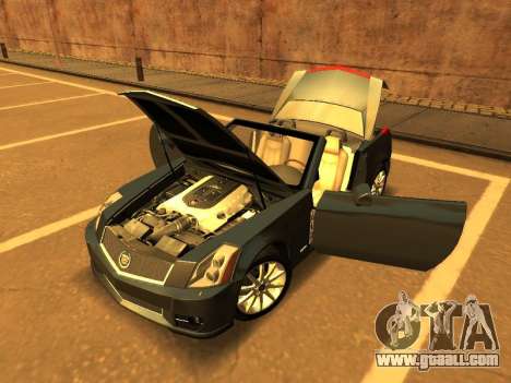 Cadillac XLR-V 2009 for GTA San Andreas