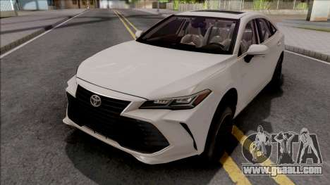 Toyota Avalon Hybrid 2020 White for GTA San Andreas