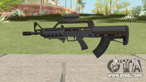 Bullpup Rifle (Two Upgrades V5) Old Gen GTA V for GTA San Andreas