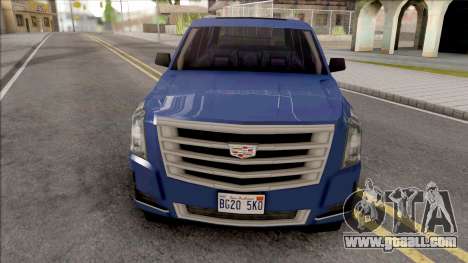 Cadillac Escalade 2016 Lowpoly v2.0 for GTA San Andreas