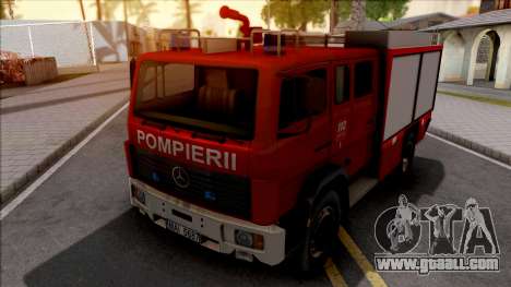 Mercedes-Benz 1222 LF 16-12 Pompierii for GTA San Andreas