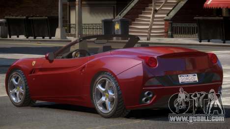 Ferrari California Roadster V1 for GTA 4