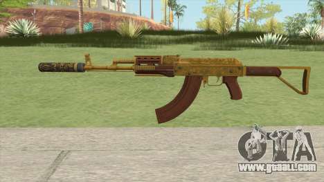 Assault Rifle GTA V Suppressor (Extended Clip) for GTA San Andreas