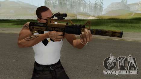 Bullpup Rifle (Three Upgrade V5) Main Tint GTA V for GTA San Andreas