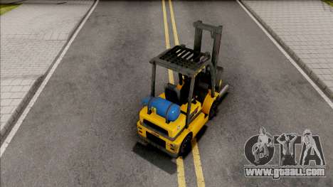 GTA V HVY Forklift IVF Style for GTA San Andreas