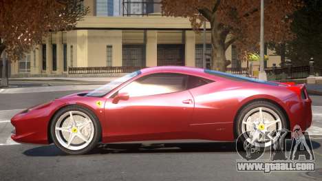 Ferrari 458 Upd for GTA 4