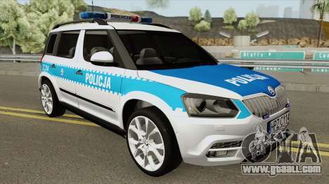 Skoda Yeti (Policja KSP) for GTA San Andreas