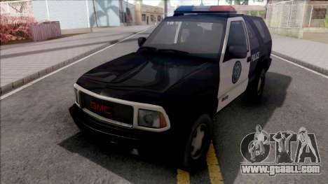 GMC Jimmy 2001 Police for GTA San Andreas