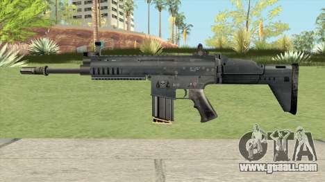 SCAR-H Black (Soldier Front 2) for GTA San Andreas