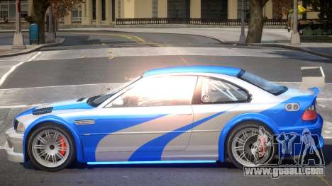 BMW M3 NFS MW for GTA 4