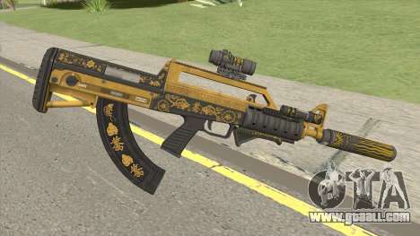 Bullpup Rifle (Complete Upgrade) Main Tint GTA V for GTA San Andreas