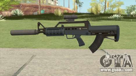 Bullpup Rifle (Two Upgrades V9) Old Gen GTA V for GTA San Andreas