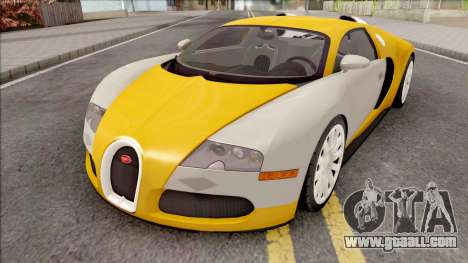 Bugatti Veyron HQ Interior for GTA San Andreas