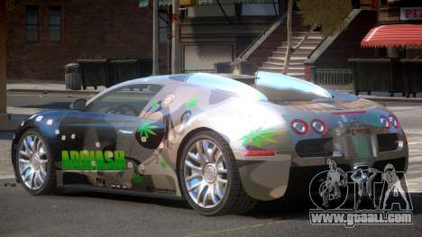 Bugatti Veyron S V1.1 PJ2 for GTA 4