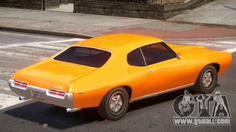 1972 Pontiac GTO V1.1 for GTA 4