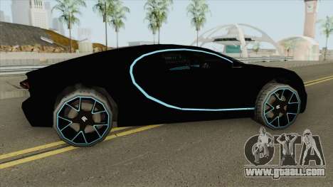 Bugatti Chiron 42 Seconds (SA Style) 2018 for GTA San Andreas