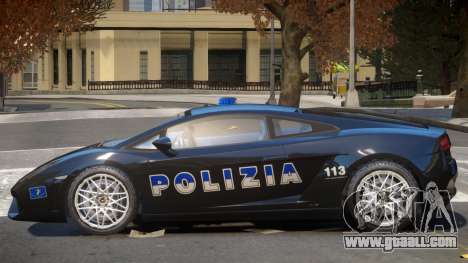 Lambo Gallardo Police for GTA 4