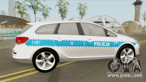 Opel Astra J (Policja KSP) for GTA San Andreas