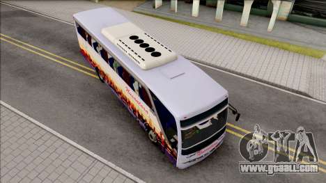 Nusantara Bus Setra Adi Putro Smile Lamp for GTA San Andreas