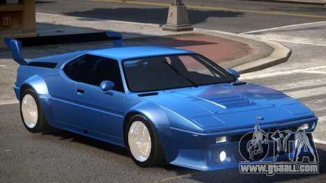 BMW M1 V1.0 for GTA 4