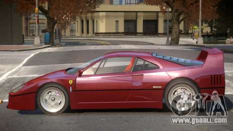 Ferrari F40 V1.0 for GTA 4