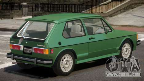1986 Volkswagen Rabbit for GTA 4