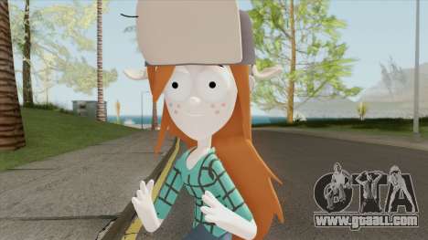 Wendy (Gravity Falls) for GTA San Andreas