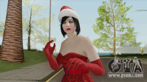 Female Skin (New Year) GTA V Online for GTA San Andreas