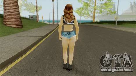 Tina Casual (Brunette) for GTA San Andreas