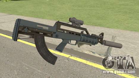 Bullpup Rifle (Complete Upgrade) Old Gen GTA V for GTA San Andreas