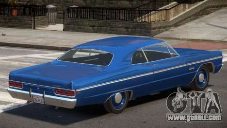 1968 Plymouth Fury for GTA 4