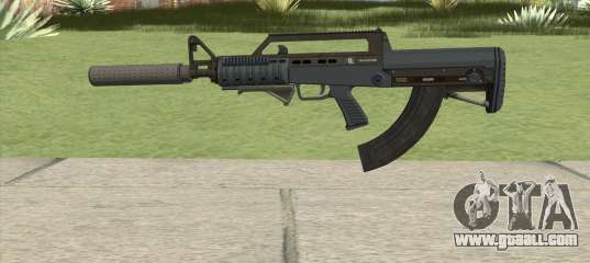 Bullpup Rifle (Two Upgrades V4) Old Gen GTA V for GTA San Andreas