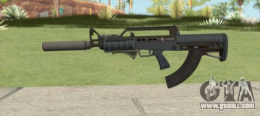 Bullpup Rifle (Three Upgrades V8) Old Gen GTA V for GTA San Andreas