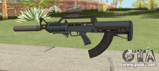 Bullpup Rifle (Complete Upgrade) Old Gen GTA V for GTA San Andreas