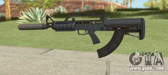 Bullpup Rifle (Silencer) Old Gen Tint GTA V for GTA San Andreas