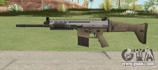 SCAR-H (Arctic Combat) for GTA San Andreas