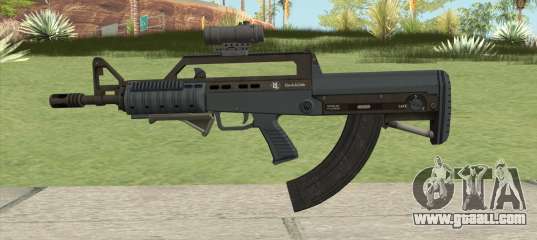 Bullpup Rifle (Two Upgrades V6) Old Gen GTA V for GTA San Andreas