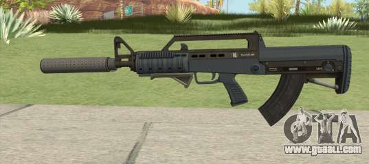 Bullpup Rifle (Two Upgrades V3) Old Gen GTA V for GTA San Andreas