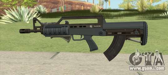 Bullpup Rifle (Two Upgrades V1) Old Gen GTA V for GTA San Andreas