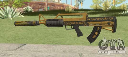 Bullpup Rifle (Suppressor V1) Main Tint GTA V for GTA San Andreas