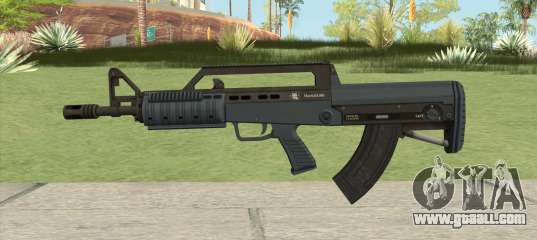 Bullpup Rifle (Base V1) Old Gen Tint GTA V for GTA San Andreas