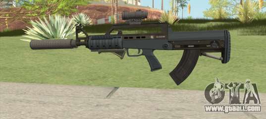 Bullpup Rifle (Three Upgrades V3) Old Gen GTA V for GTA San Andreas