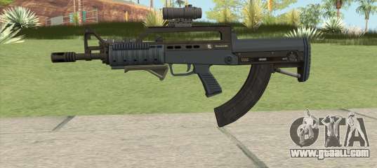 Bullpup Rifle (Three Upgrades V2) Old Gen GTA V for GTA San Andreas