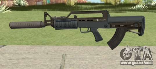 Bullpup Rifle (Two Upgrades V7) Old Gen GTA V for GTA San Andreas