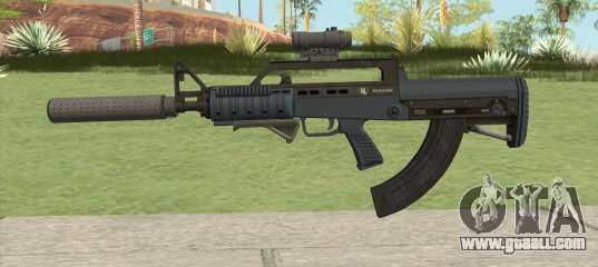 Bullpup Rifle (three Upgrades V4) Old Gen Gta V For Gta San Andreas