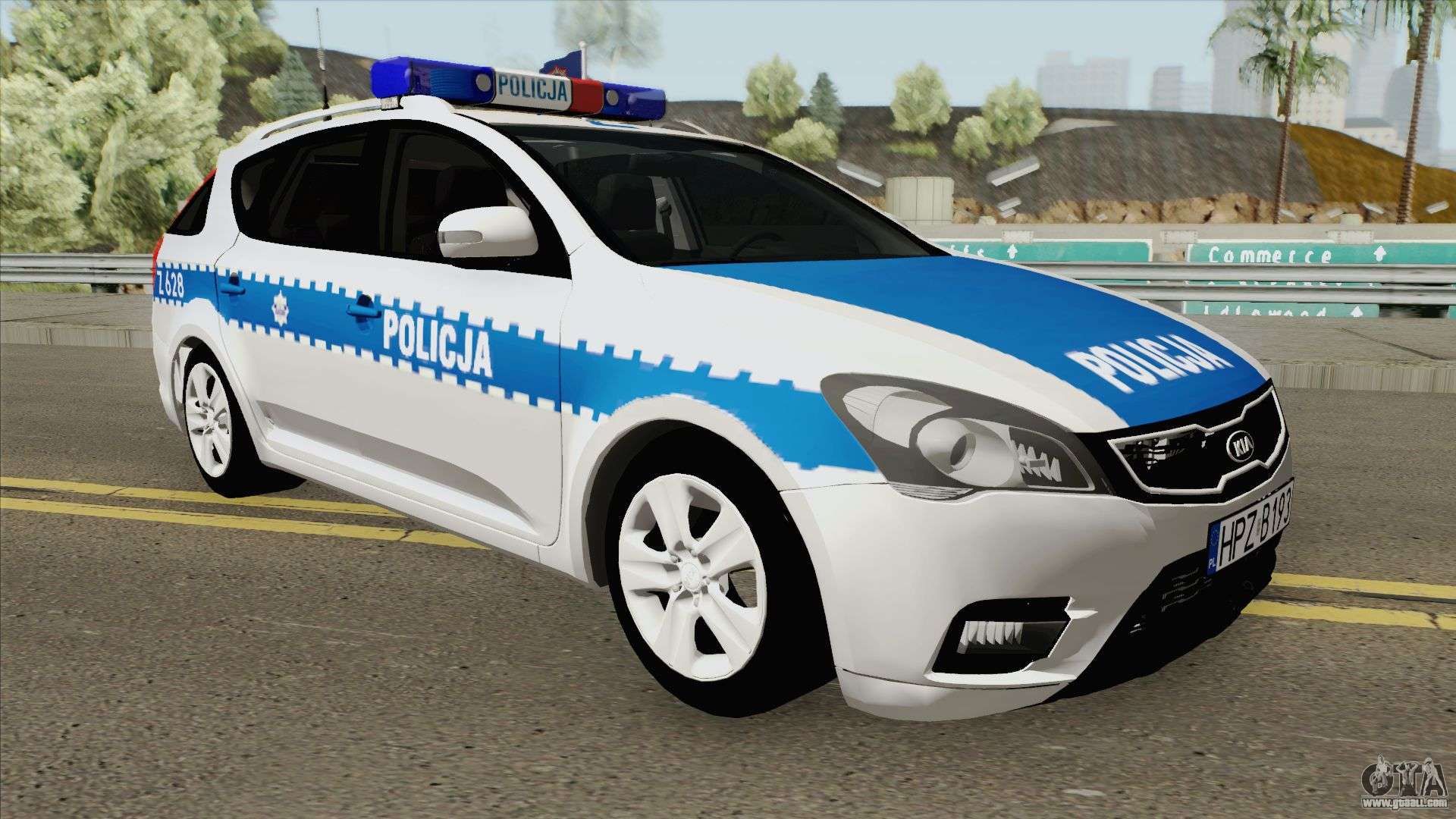 Kia Ceed SW I (Policja KSP Warszawa) for GTA San Andreas