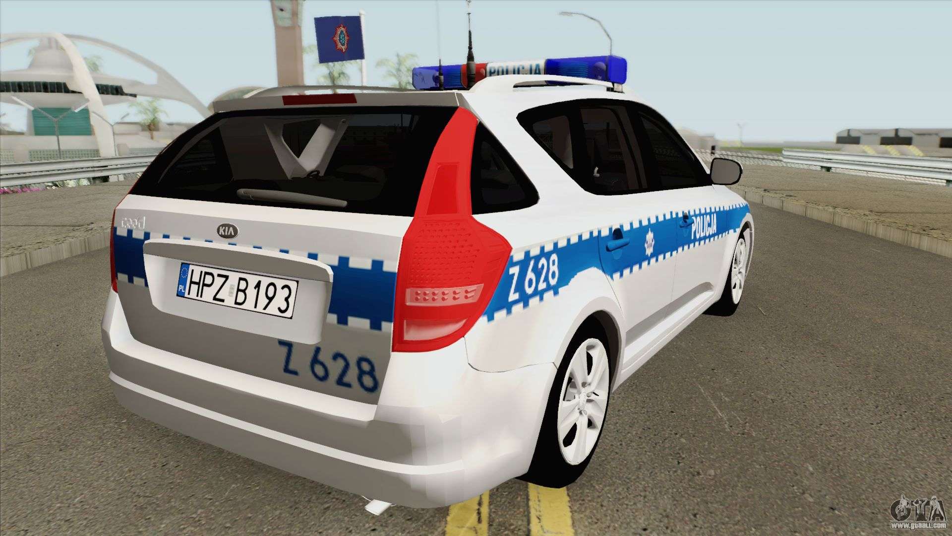 Kia Ceed SW I (Policja KSP Warszawa) for GTA San Andreas