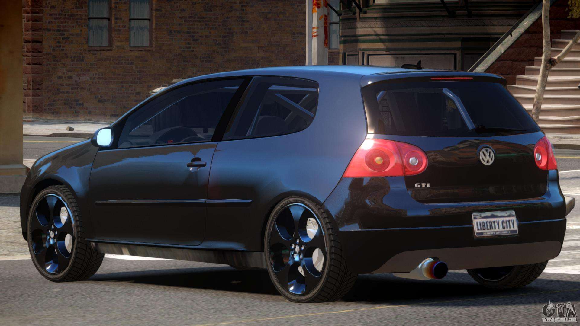 vw golf 5 black tuning